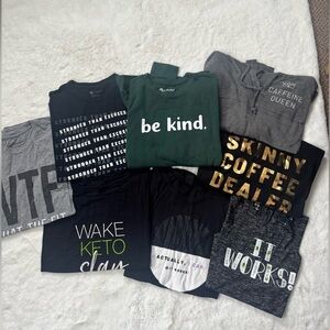 Itworks Small hoodies, tees tank bunch